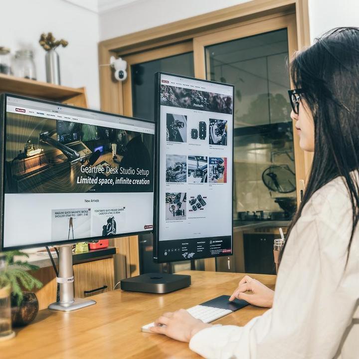 Produktbild Falcam Geartree double Desk Stand Mount mit Clamp #TZG00A3403 (Tisch)