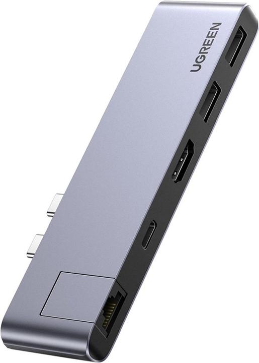 Ugreen Dual USB-C Hub (USB-C, 5 Ports)