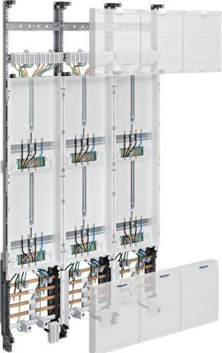 Actual product image Hager Complete panel ZL52U8N 6Z 3 panel 1350mm