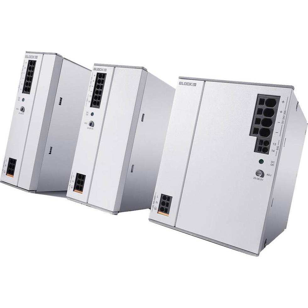 Block, Systemstromversorgung, PC-0624-400-0 Redundanzmodul 40A Anzahl Ausgänge: 1 x