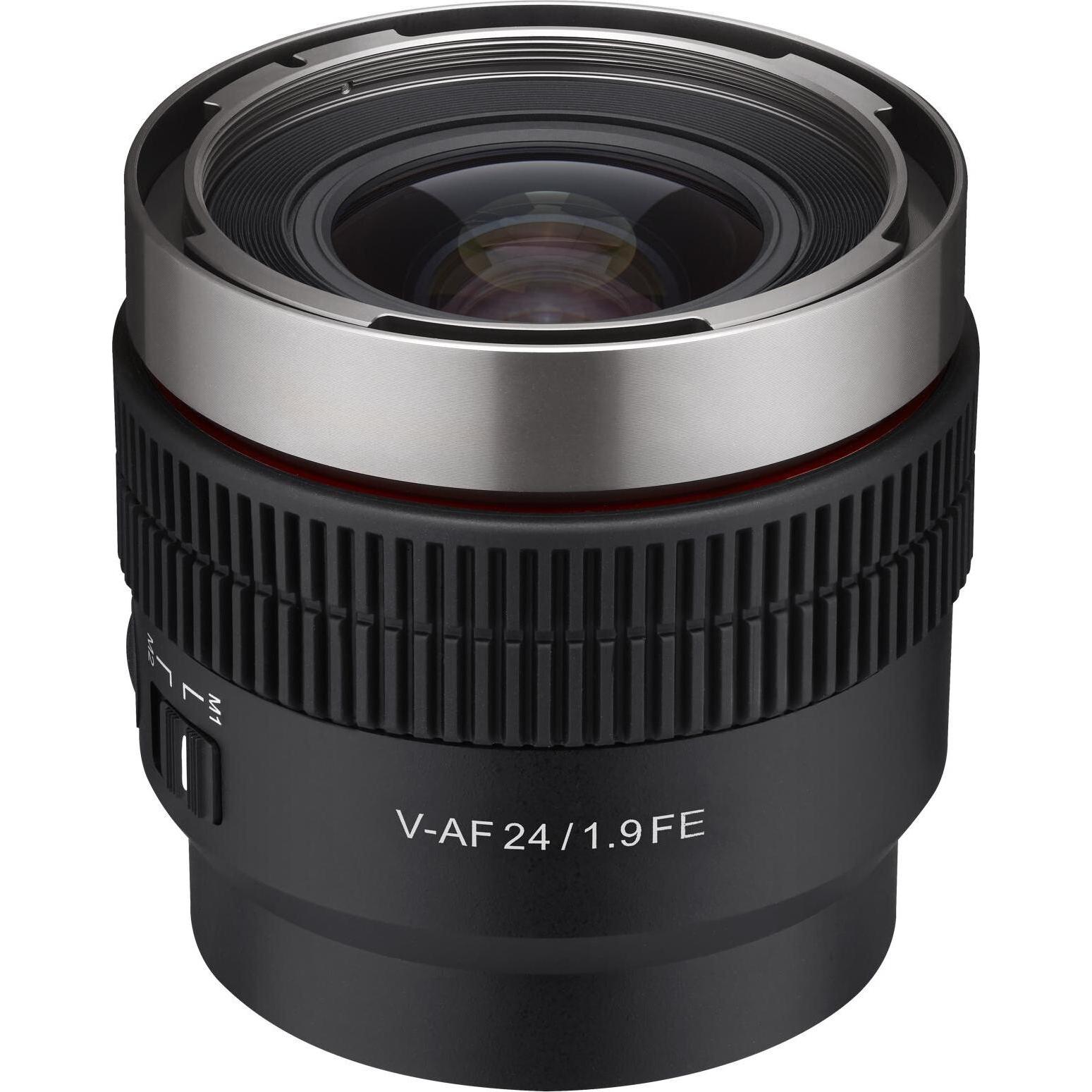 Samyang V-AF 24mm T1.9, Sony E (Sony E, Vollformat, APS-C / DX), Objektiv, Schwarz