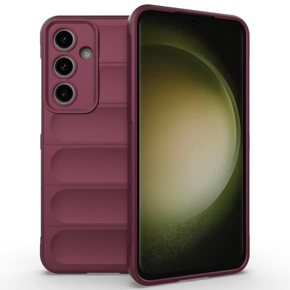 Cover-Discount FE - Rugged Protective Hülle (Samsung Galaxy S24 FE), Smartphone Hülle, Rot