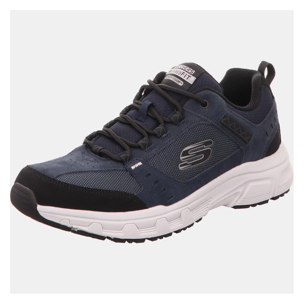 Skechers, Herren, Sneakers, Schnürschuhe, Blau, (43)