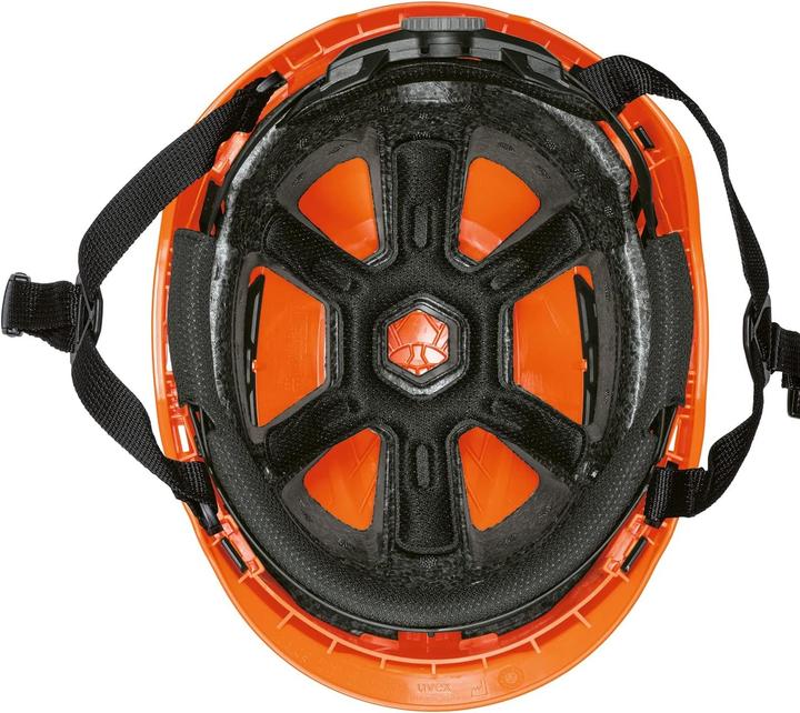 Actual product image Uvex Safety Safety helmet pronamic alpine 9735230 orange with vents (51 - 63 cm)