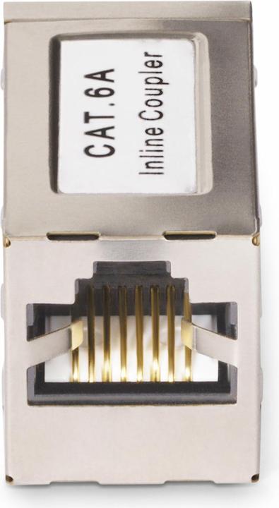 Produktbild StarTech com IN-CAT6A-COUPLER-S1, RJ-45, RJ-45, Silber (Netzwerk Kupplung)