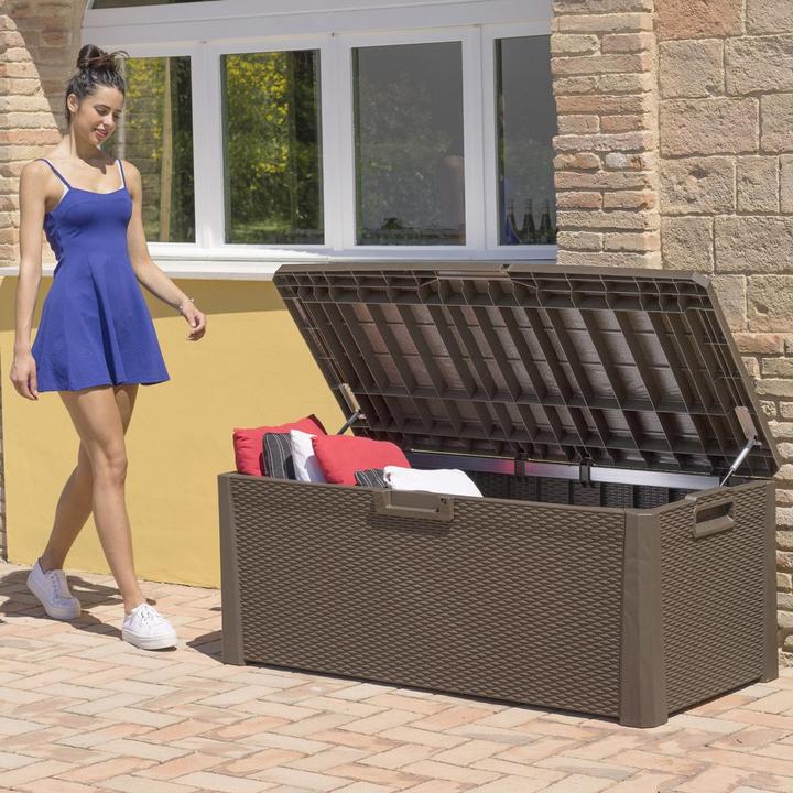 Actual product image Toomax Cushion box collection cushion box santorini plus BROWN