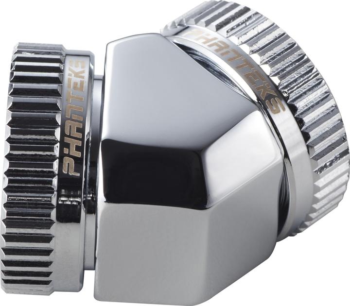 Actual product image Phanteks Glacier adapter 45 degree 16mm AD to 16mm AD hardtube