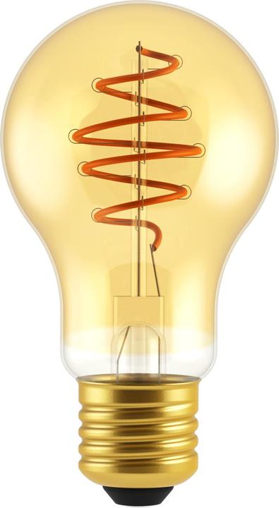Produktbild Nordlux LED Lampe Filament Deco Spiral E27 dimmbar 5W 2000K extra-warmweiss Gold 2080022758 (E27, 4 W, 400 lm, G)