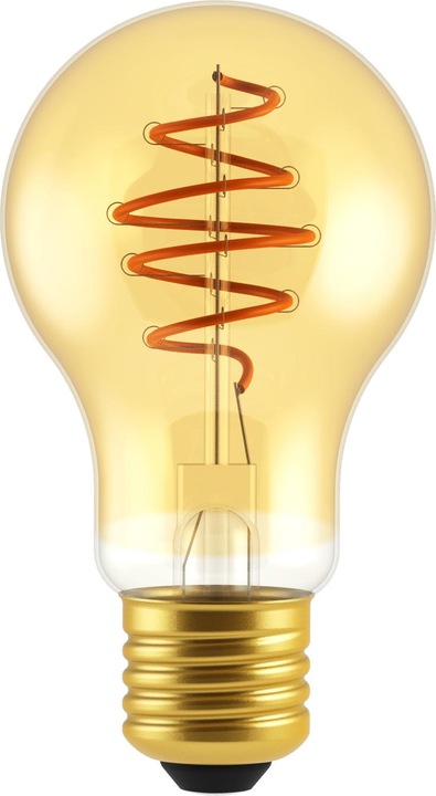 Image du produit Nordlux Lampe LED Filament Deco Spiral E27 dimmable 5W 2000K blanc extra-chaud or 2080022758 (E27, 4 W, 400 lm, G)