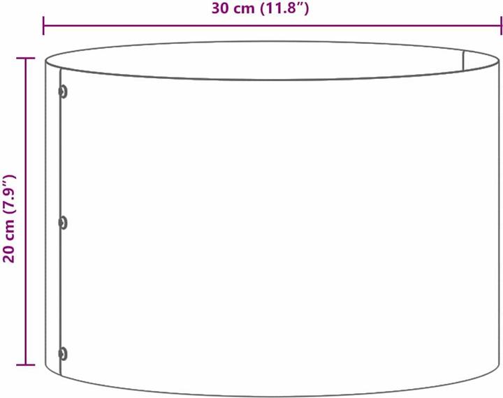 Actual product image vidaXL Garten-Pflanzgefäss