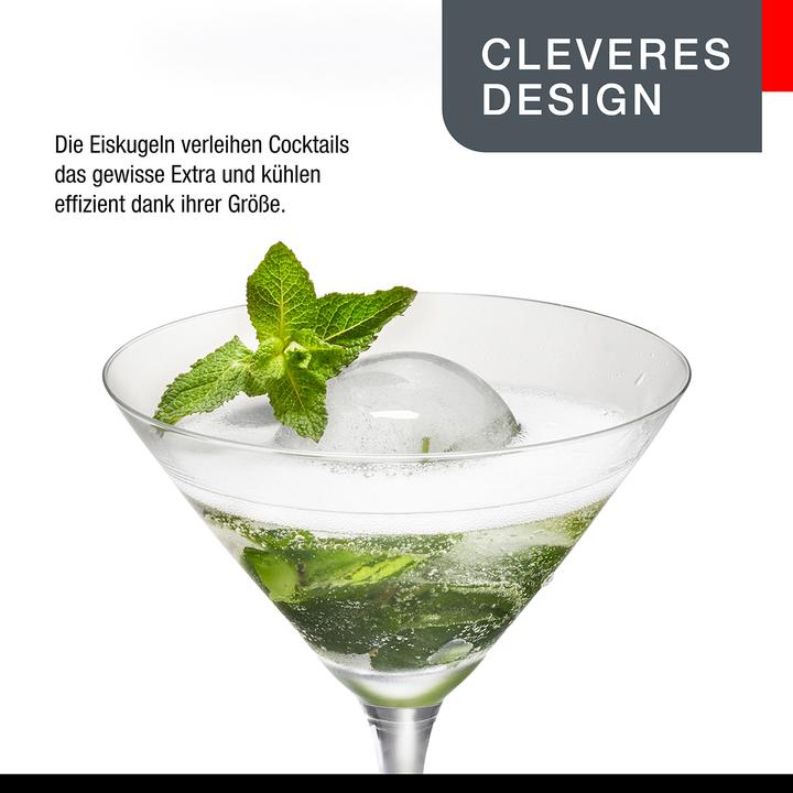 Produktbild GEFU 12494 Eiskugelform GLOBE 2 Stück