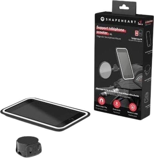 Actual product image Shapeheart Scooter cell phone holder