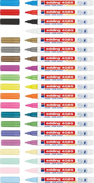 Produktbild Edding 4085 (Weiss, 2 mm, 1 x)