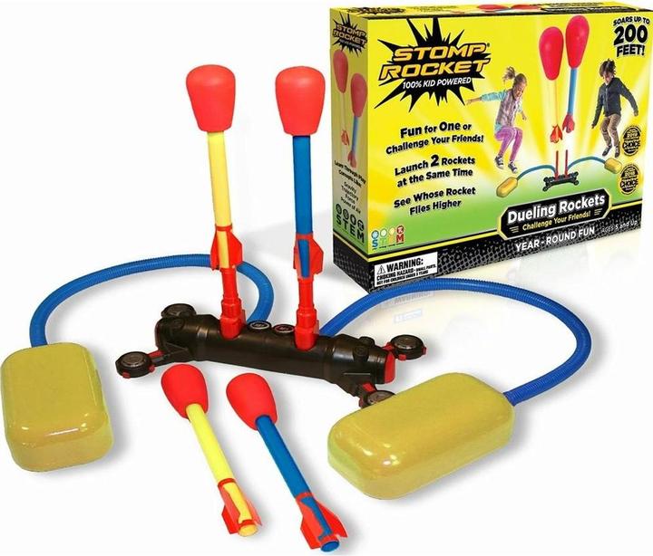 Actual product image Stomp Rocket Duel