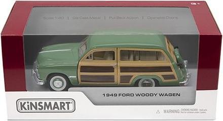 Actual product image Kinsmart KINS Die-cast model 1949 Ford Woody Wagon, 1:40, ast 4
