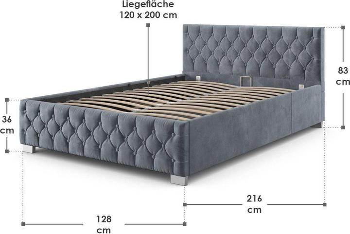 Produktbild Juskys Nizza (120 x 200 cm)