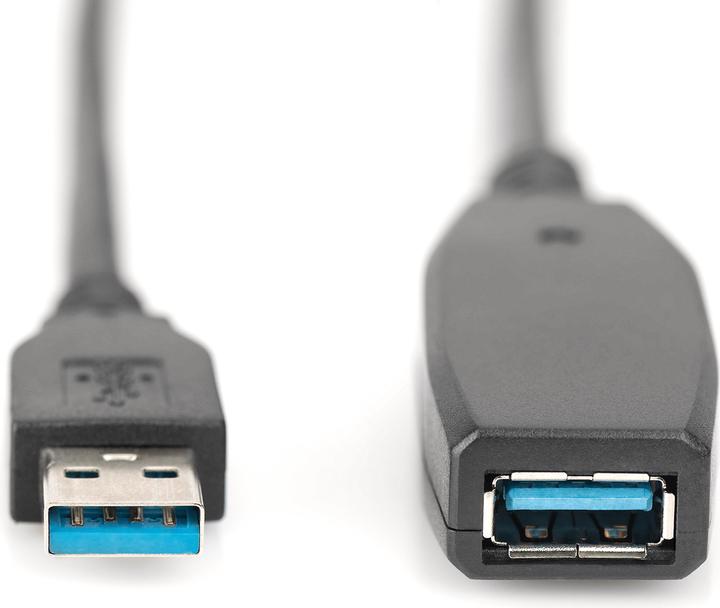 Actual product image Digitus Active USB 3.0 extension cable, 10 m (10 m, USB 3.0)