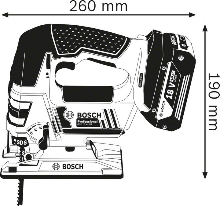 Produktbild Bosch Professional GST 18V-LI B