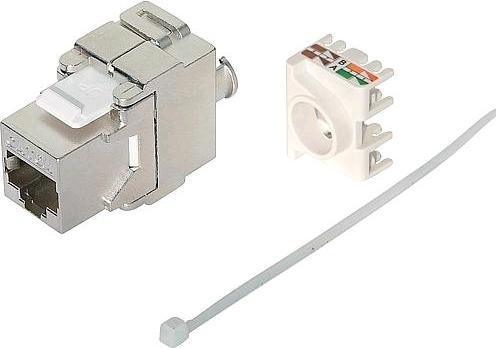 EGB Cat6 A UniversalmodulEinsatz 'Keystone' 10 STK
