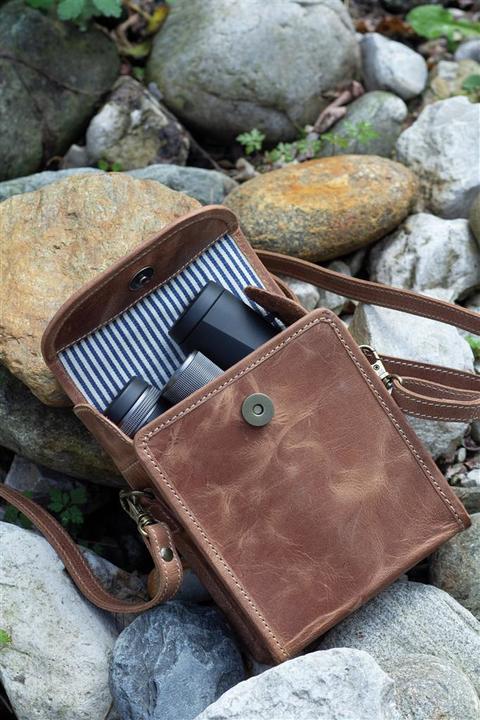 Actual product image Dörr Binocular quiver Cape Town S cognac (Camera case, 2.18 l)