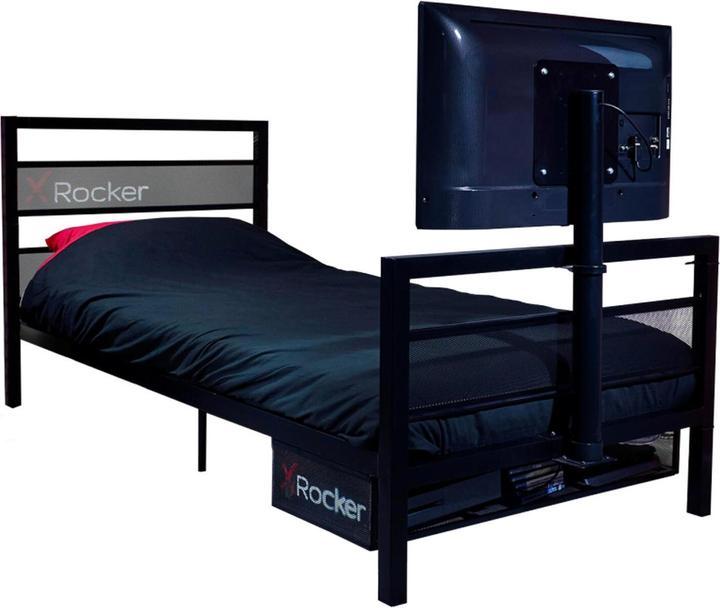 Produktbild X Rocker Base Camp Single TV Vesa Mount Bed Black (90 x 190 cm)