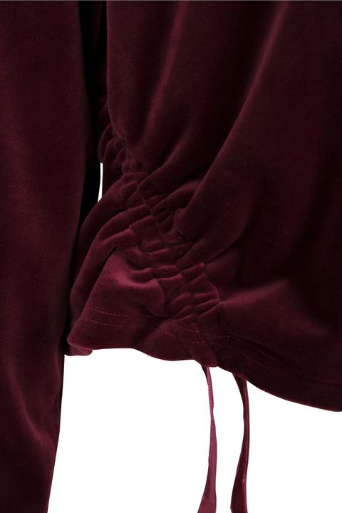 Actual product image Urban Classics UC Ladies Ladies Short Velvet Gathered Hoody (XL)