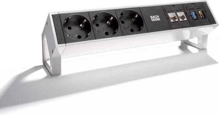 Actual product image Bachmann Desk 2 (7 x, USB, HDMI, RJ45, CEE 7/7, 1.50 m)