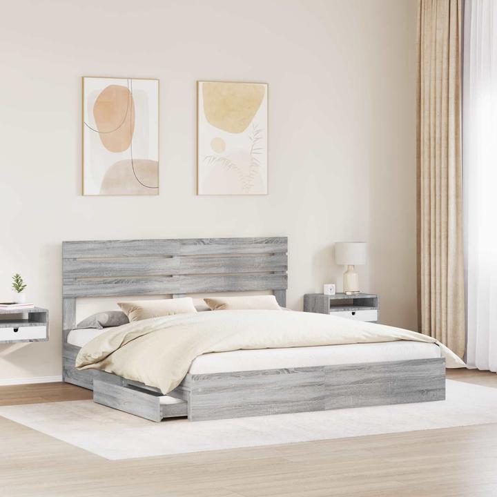 Actual product image vidaXL Aufbewahrungsbettgestell (180 x 200 cm)