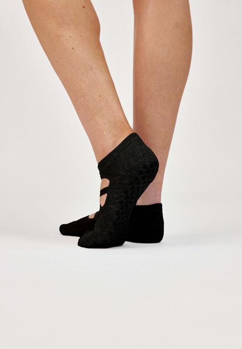 Produktbild Snocks Pilates Socken mit Riemchen (2er Pack, 43 - 46)