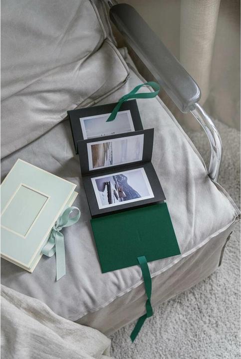Actual product image Semikolon Photo album Leporello Classico Dark Green (10 x 15 cm, 9 x 13 cm)