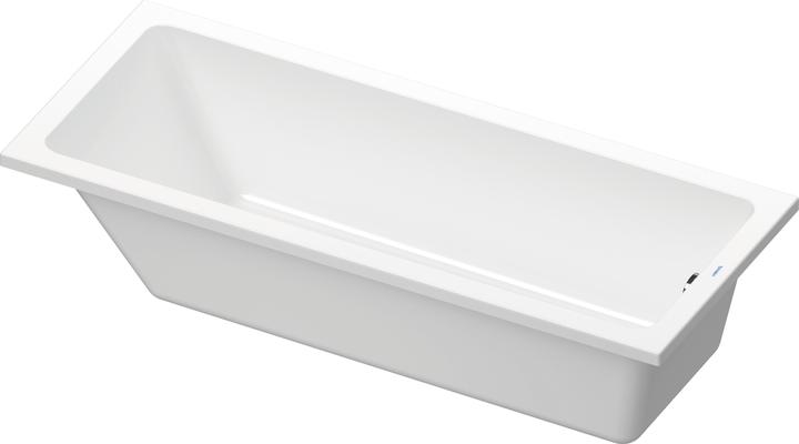 Produktbild Duravit Badewanne No 1 1 Rückenschrägen weiss 1700x700mm (125 l, 170 cm, 70 cm)
