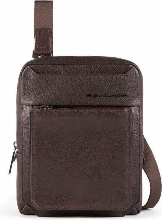 Produktbild Piquadro Tallin, Leather Crossbody Bag, Brown, CA3084W108, 23 X 18 X 5 cm (iPad mini)