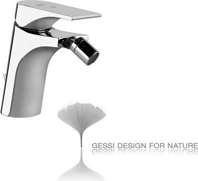 Actual product image Gessi Emporio Via Solferino single lever bidet mixer with waste 1 1/4, projection 118 mm, 49008031
