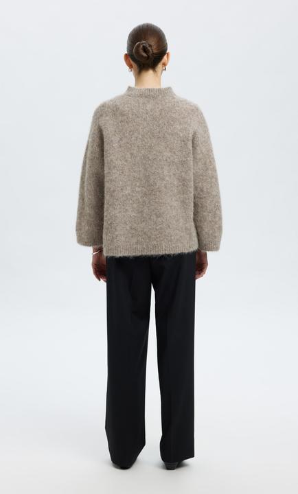 Image du produit Selected Slfgabriella Ls Knit New O-Neck Noos (L)