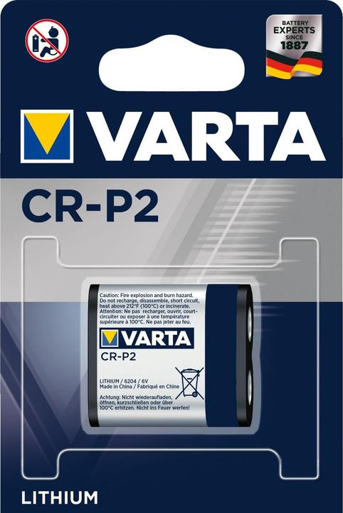 Image du produit Varta Photo Lithium (1 pcs, CRP2, 1450 mAh)