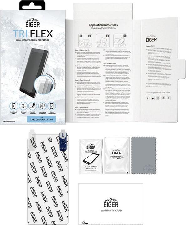 Immagine prodotto Eiger Mountain H.I.T (2 pz., Samsung Galaxy A21s)