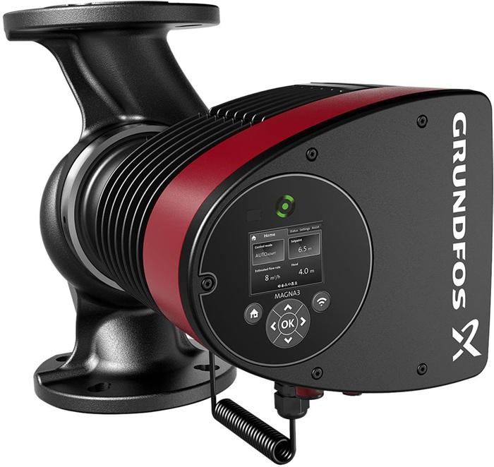 Actual product image Grundfos Electronically controlled circulation pump MAGNA3 32-120 F 220 mm DN 32 97924638