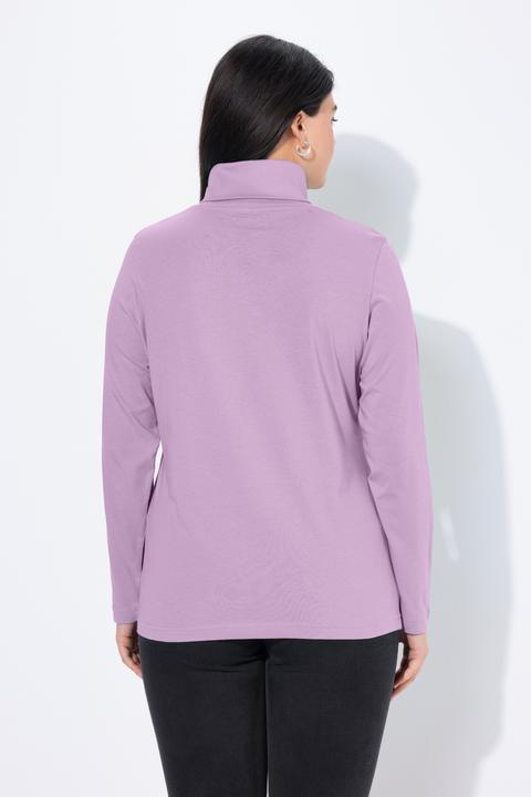 Produktbild Ulla Popken Shirt, Rollkragen, Slim, Langarm (62)
