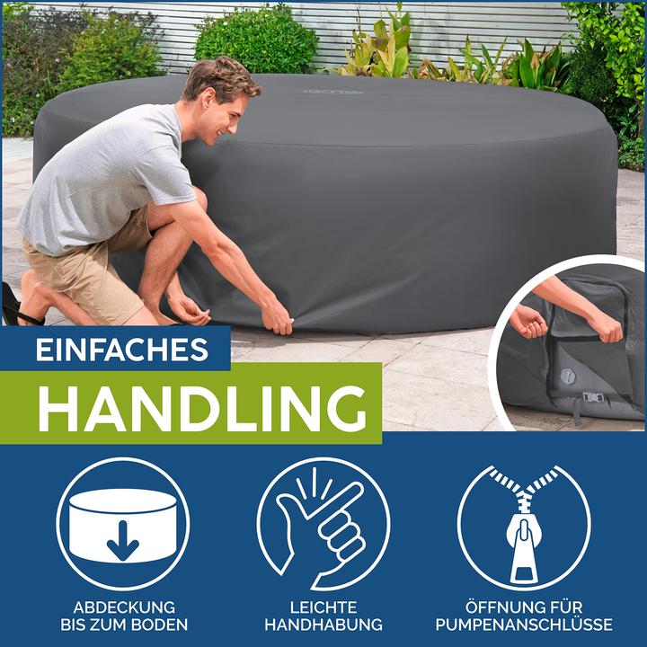 Actual product image Bestway Lay-Z-Spa Thermal Cover Round 236x71cm