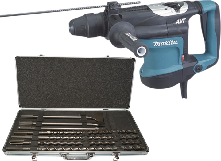 Makita HR 3541 FCX martello combinato 850 watt SDS Max 5,7 J + custodia (Corrente elettrica)