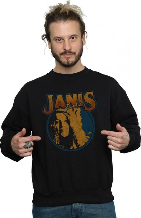 Produktbild Janis Joplin Distressed Circle Sweatshirt (4XL)