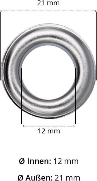 Immagine prodotto BabySnap Occhielli con dischi 12 mm argento