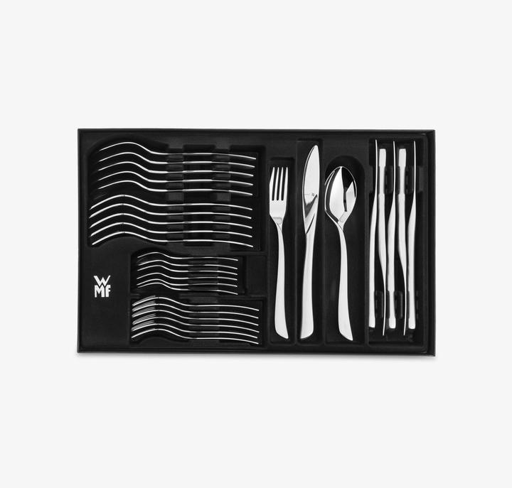 Produktbild WMF Virginia Besteck-Set, 30-teilig (30 Stück, Besteck Set)