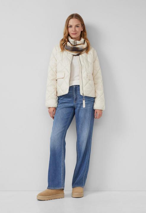 Produktbild S.Oliver Snood Karierter Loop-Schal aus Modalmix