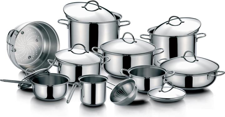 Immagine prodotto Barazzoni Casseruola 2 Manici 20cm Bonita (20 cm, Acciaio inossidabile, Alluminio)