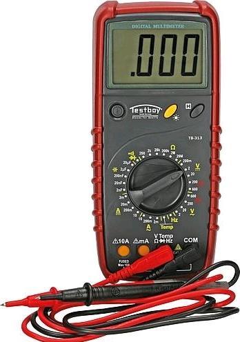 Immagine prodotto Testboy Multimetro portatile digitale TB 313 (CAT III 600V)