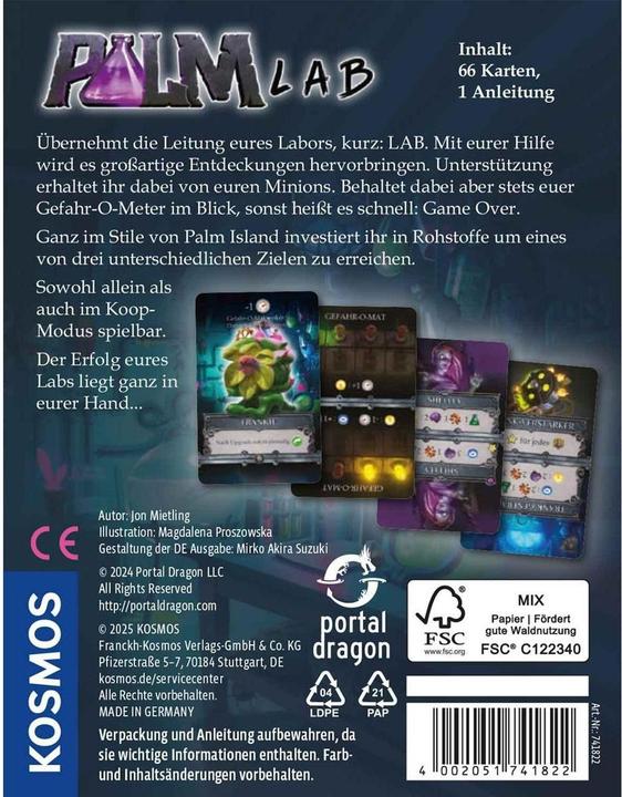 Produktbild Kosmos Palm Lab
