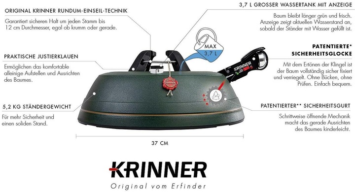 Image du produit Krinner Support de sapin de Noël Ultra Grip L