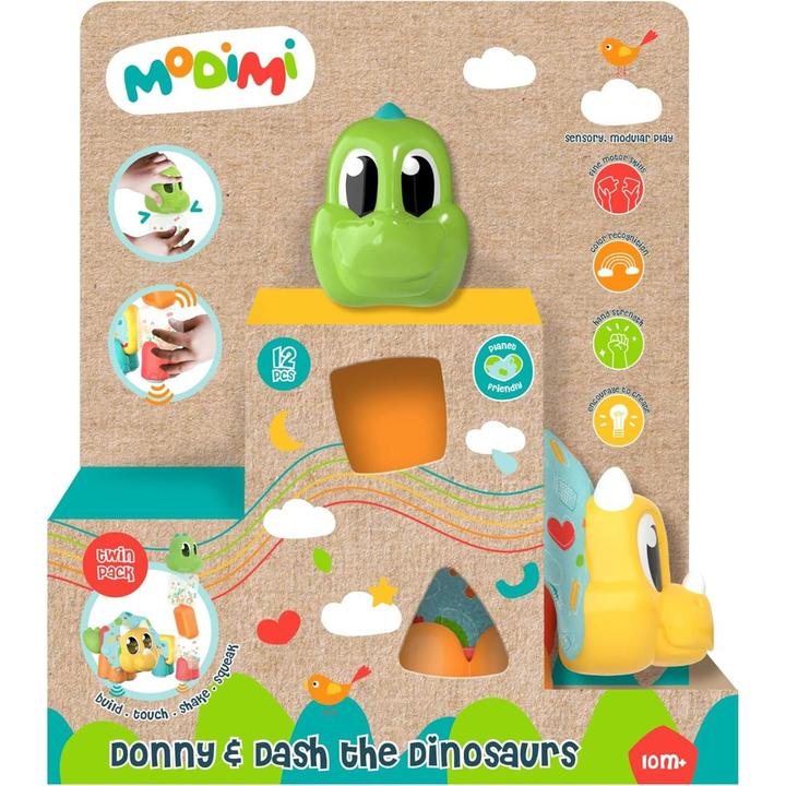 Actual product image Goliath Toys GOLIATH Modimi - Donna & Dash dinosaur 928.964 (0.30 - 3 years)
