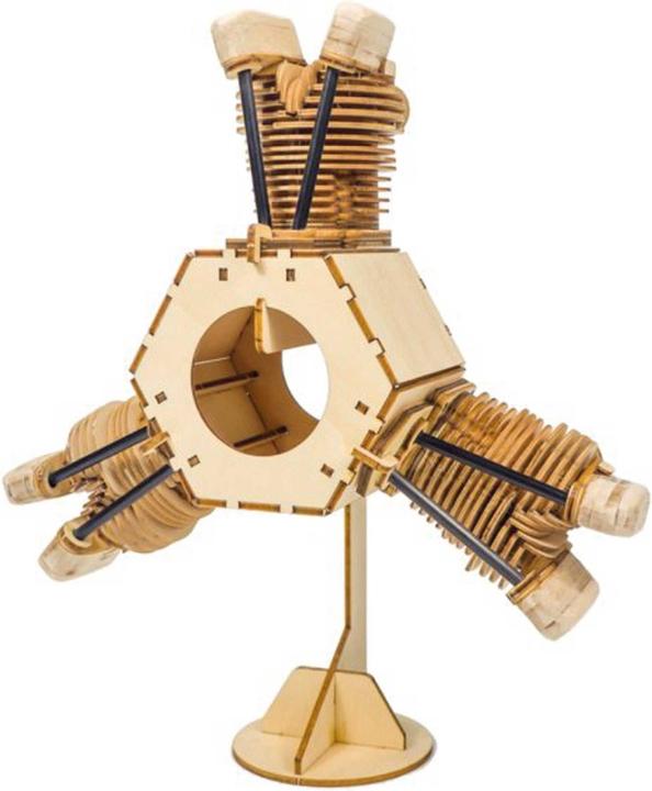 Extron Modellbau zylinderattrappe 35mm 3-zylinder (lasercut)